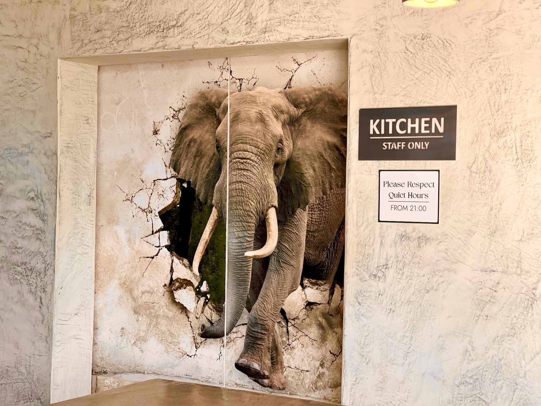 Elephant doorway